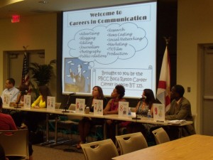 On PBCC Careers in Communication panel